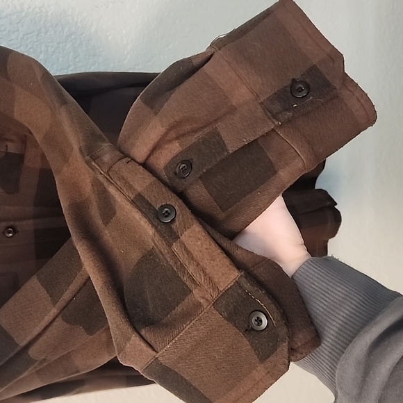 Brothers and Sons Men's Jacquard Plaid Button Down Western Shirt - Picture 8 of 12